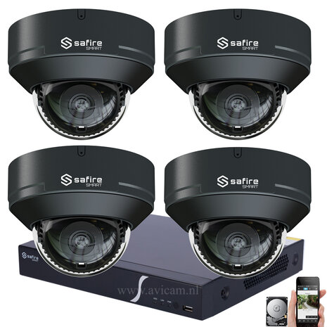 4mp PoE Safire Smart IP camerabewaking