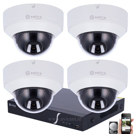 4mp PoE Safire Smart IP camerabewaking